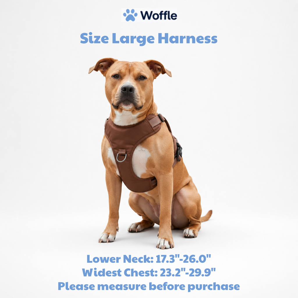 Woffle No Pull Dog Harness for Outdoor Training Walking