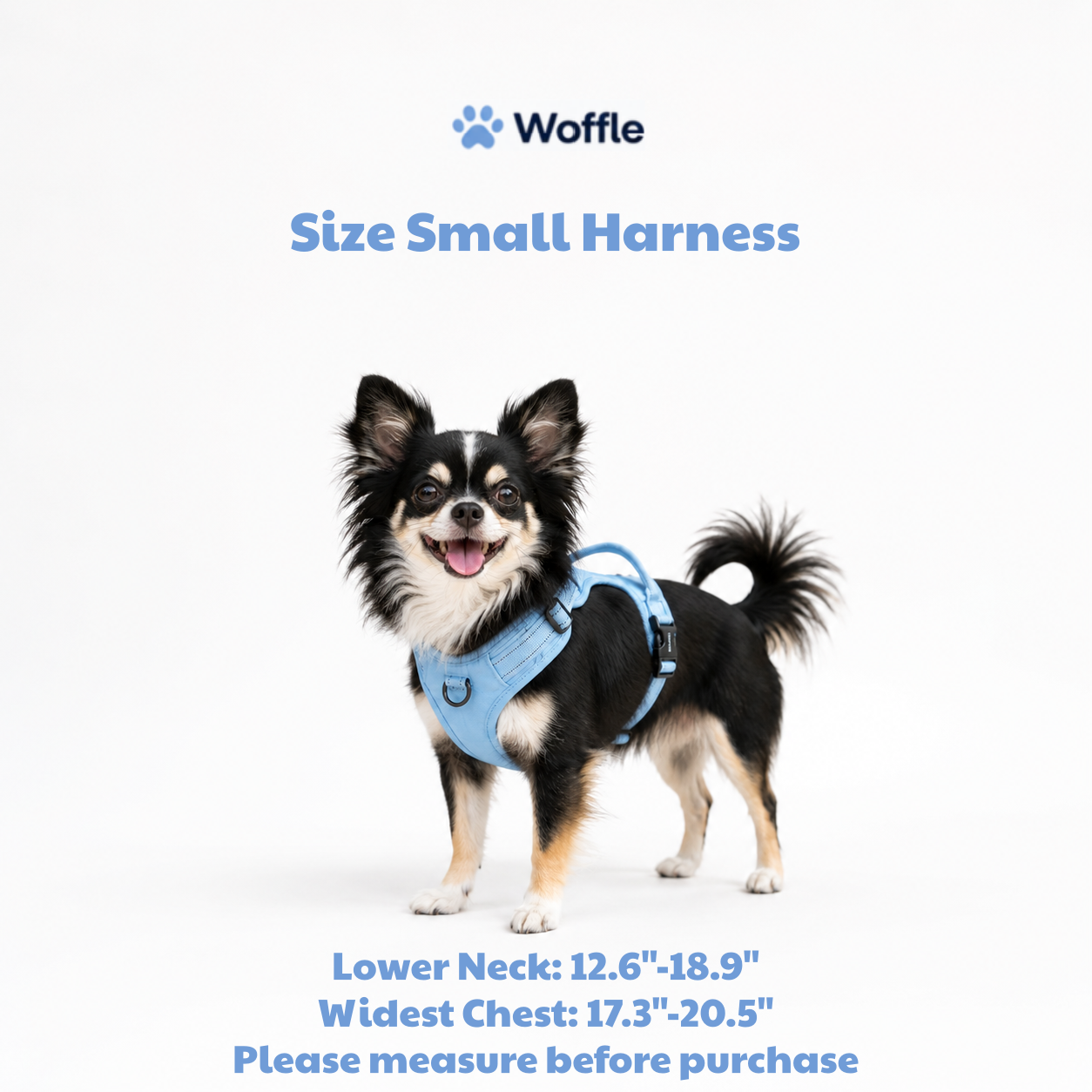 Woffle No Pull Dog Harness for Outdoor Training Walking