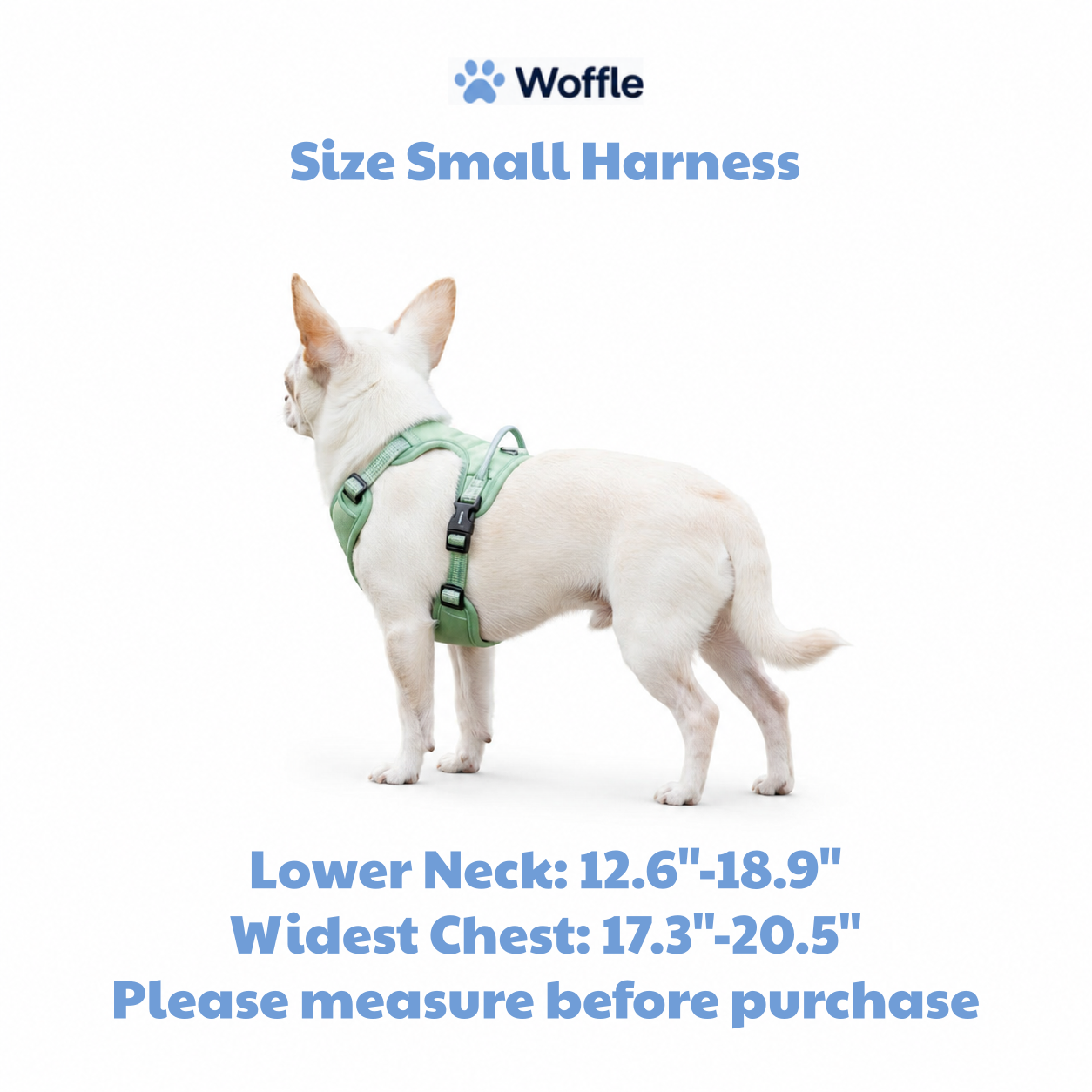Woffle No Pull Dog Harness for Outdoor Training Walking