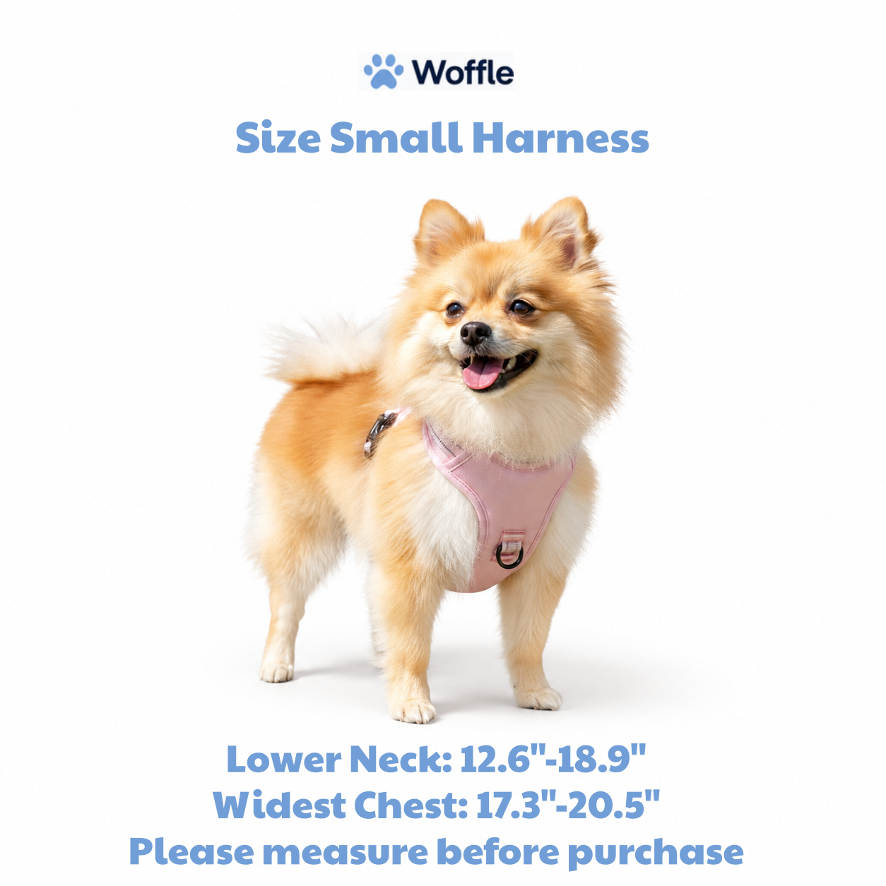 Woffle No Pull Dog Harness for Outdoor Training Walking